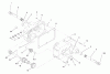 Toro 73402 (314-8) - 314-8 Garden Tractor, 1997 (7900001-7999999) Ersatzteile TRANSMISSION 8-SPEED 8 PINION #1
