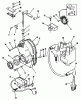 Toro 73420 (416-8) - 416-8 Garden Tractor, 1993 (3900001-3999999) Ersatzteile GEARCASE AND IGNITION CONTROLS