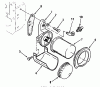 Toro 73420 (416-8) - 416-8 Garden Tractor, 1993 (3900001-3999999) Ersatzteile OIL FILTER