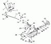 Toro 73420 (416-8) - 416-8 Garden Tractor, 1993 (3900001-3999999) Ersatzteile PTO CLUTCH AND CONTROL