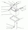 Toro 73420 (416-8) - 416-8 Garden Tractor, 1995 (5900001-5000614) Ersatzteile BATTERY