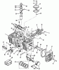 Toro 73420 (416-8) - 416-8 Garden Tractor, 1995 (5900001-5000614) Ersatzteile CYLINDER BLOCK