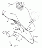 Toro 73420 (416-8) - 416-8 Garden Tractor, 1995 (5900001-5000614) Ersatzteile ELECTRICAL SYSTEM #3