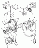 Toro 73420 (416-8) - 416-8 Garden Tractor, 1995 (5900001-5000614) Ersatzteile GEARCASE AND IGNITION CONTROLS