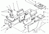 Toro 73420 (416-8) - 416-8 Garden Tractor, 1995 (5900001-5000614) Ersatzteile HOOD STAND AND SUPPORTS