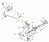 Toro 73420 (416-8) - 416-8 Garden Tractor, 1995 (5900001-5000614) Ersatzteile PTO CLUTCH AND CONTROL