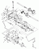 Toro 73420 (416-8) - 416-8 Garden Tractor, 1995 (5900001-5000614) Ersatzteile TRANSMISSION 8-SPEED #1