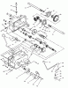 Toro 73420 (416-8) - 416-8 Garden Tractor, 1995 (5900001-5000614) Ersatzteile TRANSMISSION 8-SPEED #2