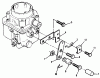 Toro 73420 (416-8) - 416-8 Garden Tractor, 1996 (6900001-6999999) Ersatzteile CHOKE LINKAGE