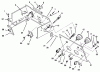 Toro 73420 (416-8) - 416-8 Garden Tractor, 1996 (6900001-6999999) Ersatzteile CONTROL PANEL