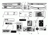 Toro 73420 (416-8) - 416-8 Garden Tractor, 1996 (6900001-6999999) Ersatzteile DECALS