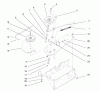 Toro 79301 - 42"/48" Vacuum Bagger, 1997 (7900476-7999999) Ersatzteile DRIVE COMPONENTS