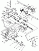 Toro 73420 (416-8) - 416-8 Garden Tractor, 1996 (6900001-6999999) Ersatzteile TRANSMISSION 8-SPEED #2