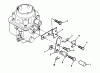 Toro 73421 (416-H) - 416-H Garden Tractor, 1993 (3900001-3999999) Ersatzteile CHOKE LINKAGE