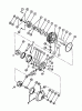 Toro 73421 (416-H) - 416-H Garden Tractor, 1993 (3900001-3999999) Ersatzteile HYDRAULIC PUMP AND MOTOR
