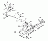 Toro 73421 (416-H) - 416-H Garden Tractor, 1993 (3900001-3999999) Ersatzteile PTO CLUTCH AND CONTROL