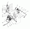 Toro 73421 (416-H) - 416-H Garden Tractor, 1993 (3900001-3999999) Ersatzteile TRANSAXLE HYDRAULIC SYSTEM