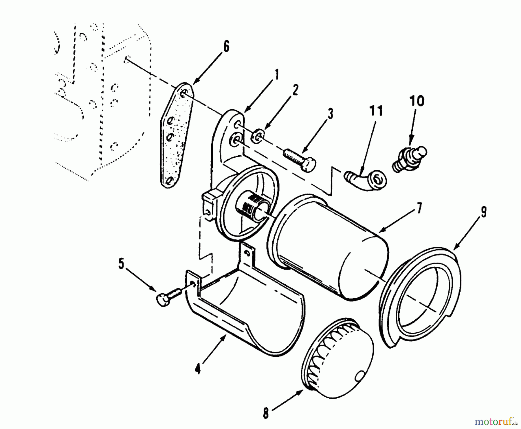 Toro Neu Mowers, Lawn & Garden Tractor Seite 1 73421 (416-H) - Toro 416-H Garden Tractor, 1995 (5900001-5901046) OIL FILTER