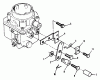 Toro 73421 (416-H) - 416-H Garden Tractor, 1996 (6900001-6999999) Ersatzteile CHOKE LINKAGE