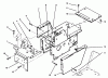 Toro 73421 (416-H) - 416-H Garden Tractor, 1996 (6900001-6999999) Ersatzteile HOOD STAND AND SUPPORTS