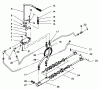 Toro 73421 (416-H) - 416-H Garden Tractor, 1996 (6900001-6999999) Ersatzteile HYDRAULIC CONTROL SYSTEM