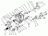 Toro 73421 (416-H) - 416-H Garden Tractor, 1996 (6900001-6999999) Ersatzteile TRANSAXLE ASSEMBLY #2