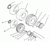 Toro 73421 (416-H) - 416-H Garden Tractor, 1996 (6900001-6999999) Ersatzteile WHEELS AND TIRES