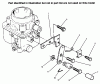 Toro 73422 (416-8) - 416-8 Garden Tractor, 1996 (6900001-6999999) Ersatzteile CHOKE CONTROL