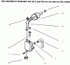 Toro 73422 (416-8) - 416-8 Garden Tractor, 1996 (6900001-6999999) Ersatzteile FUEL FILTER & PUMP