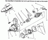 Toro 73422 (416-8) - 416-8 Garden Tractor, 1996 (6900001-6999999) Ersatzteile STARTER