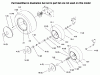 Toro 73422 (416-8) - 416-8 Garden Tractor, 1996 (6900001-6999999) Ersatzteile WHEELS AND TIRES