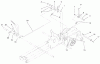 Toro 73422 (416-8) - 416-8 Garden Tractor, 1997 (7900001-7999999) Ersatzteile BRAKE