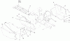 Toro 73422 (416-8) - 416-8 Garden Tractor, 1997 (7900001-7999999) Ersatzteile FOOTREST & HOODSTAND SIDE COVERS