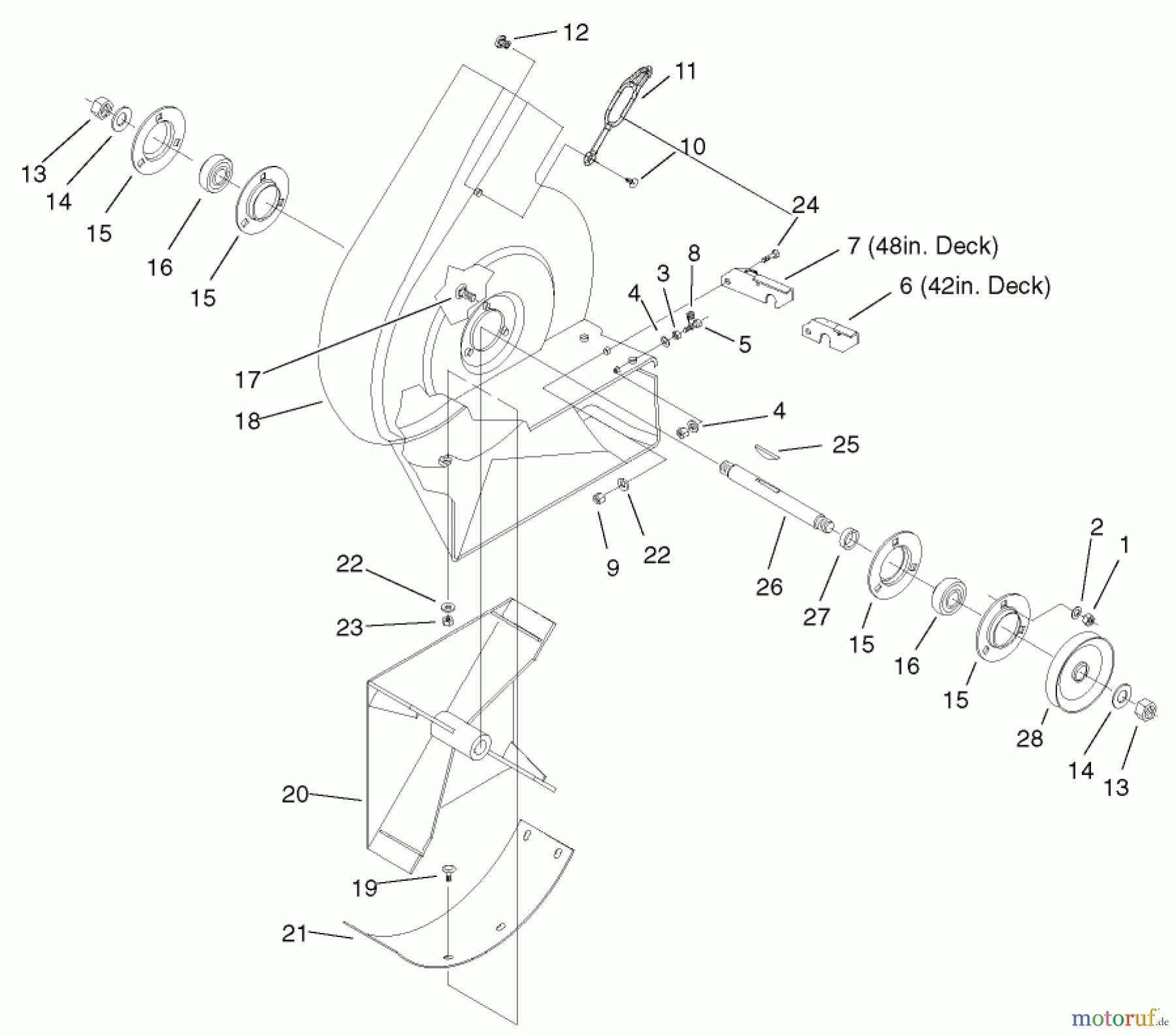  Toro Neu Accessories, Mower 79301 - Toro 42