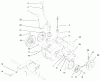 Toro 73422 (416-8) - 416-8 Garden Tractor, 1997 (7900001-7999999) Ersatzteile TRANSMISSION ASSEMBLY