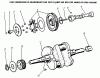 Toro 73423 (416-H) - 416-H Garden Tractor, 1996 (6900001-6999999) Ersatzteile CAM & CRANKSHAFTS