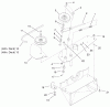 Toro 79301 - 42"/48" Vacuum Bagger, 300 Series Garden Tractors, 2003 (230000001-230999999) Ersatzteile DRIVE COMPONENT ASSEMBLY
