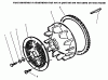 Toro 73423 (416-H) - 416-H Garden Tractor, 1996 (6900001-6999999) Ersatzteile FLYWHEEL