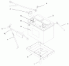 Toro 73423 (416-H) - 416-H Garden Tractor, 1997 (7900001-7999999) Ersatzteile BATTERY ASSEMBLY