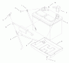 Toro 73428 (312-8) - 312-8 Garden Tractor, 1998 (8900001-8900499) Ersatzteile BATTERY ASSEMBLY