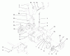 Toro 73428 (312-8) - 312-8 Garden Tractor, 1998 (8900001-8900499) Ersatzteile TRANSAXLE ASSEMBLY