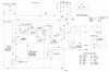 Toro 73429 (312-8) - 312-8 Garden Tractor, 1999 (9900001-9999999) Ersatzteile ELECTRICAL SCHEMATIC (MODEL 73429 ONLY)