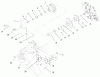 Toro 73429 (312-8) - 312-8 Garden Tractor, 1999 (9900001-9999999) Ersatzteile PTO CLUTCH & COVER ASSEMBLY