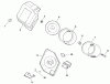 Toro 73449 (314-8) - 314-8 Garden Tractor, 2000 (200000001-200999999) Ersatzteile AIR INTAKE/FILTRATION (MODEL 73429 ONLY)
