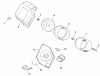 Toro 73449 (314-8) - 314-8 Garden Tractor, 2000 (200000001-200999999) Ersatzteile AIR INTAKE/FILTRATION (MODEL 73449 ONLY)