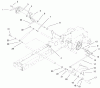 Toro 73449 (314-8) - 314-8 Garden Tractor, 2000 (200000001-200999999) Ersatzteile CLUTCH SYSTEM ASSEMBLY