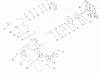 Toro 73449 (314-8) - 314-8 Garden Tractor, 2000 (200000001-200999999) Ersatzteile PTO CLUTCH & COVER ASSEMBLY
