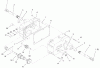 Toro 73449 (314-8) - 314-8 Garden Tractor, 2000 (200000001-200999999) Ersatzteile TRANSMISSION 8-SPEED 4 PINION (MODEL 73429 ONLY) #1