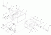 Toro 73449 (314-8) - 314-8 Garden Tractor, 2000 (200000001-200999999) Ersatzteile TRANSMISSION 8-SPEED 8 PINION (MODEL 73449 ONLY) #1