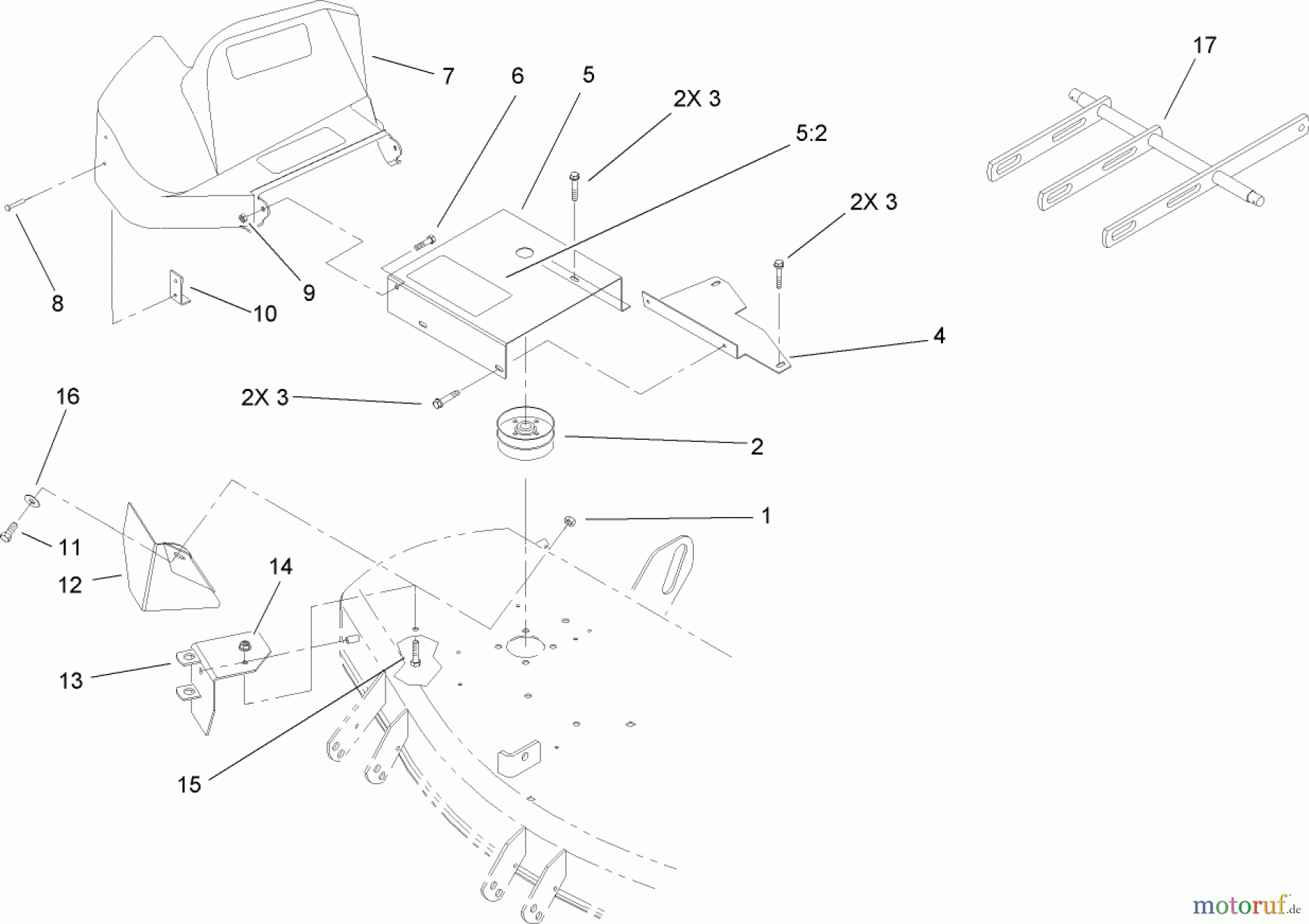 Toro Neu Accessories, Mower 79301 - Toro 42